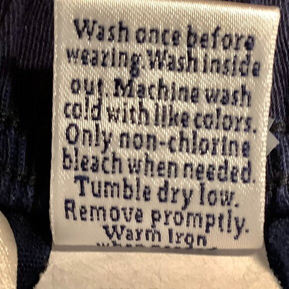 Pants Blue Stretch Long 3X Cotton Croft & Barrow - Picture 6 of 7